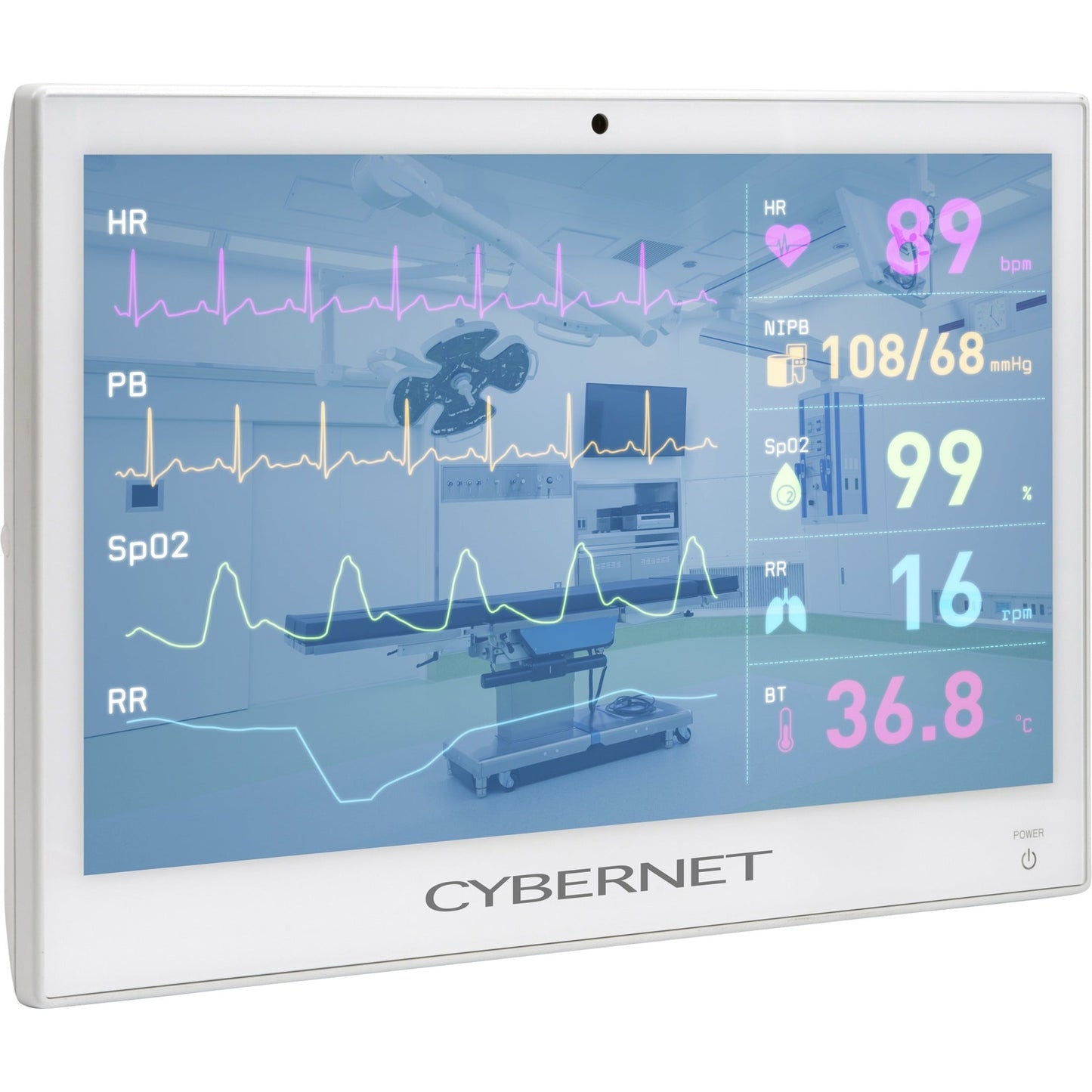 Cybernet CyberMed S15 All-in-One Computer - Intel Core i5 6th Gen i5-6200U 2.30 GHz - 8 GB RAM DDR4 SDRAM - 128 GB SSD - 15.6" Full HD 1920 x 1080 Touchscreen Display - Desktop - White