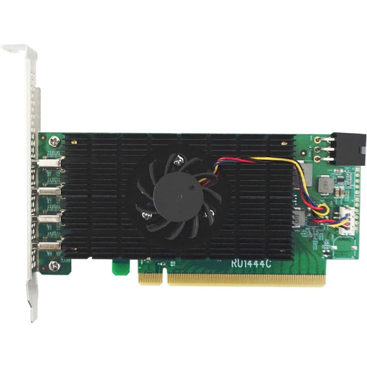 HighPoint RocketU 1444C PCIe 3.0 x16 USB 3.2 20Gb/s Host Controller