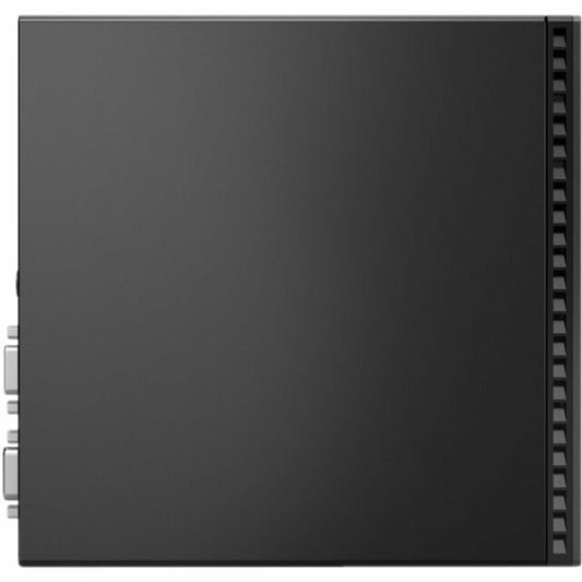 Lenovo ThinkCentre M70q Gen 3 11T3000TUS Desktop Computer - Intel Core i5 12th Gen i5-12400T Hexa-core (6 Core) 1.80 GHz - 8 GB RAM DDR4 SDRAM - 128 GB NVMe M.2 PCI Express PCI Express NVMe 3.0 SSD - Tiny - Black