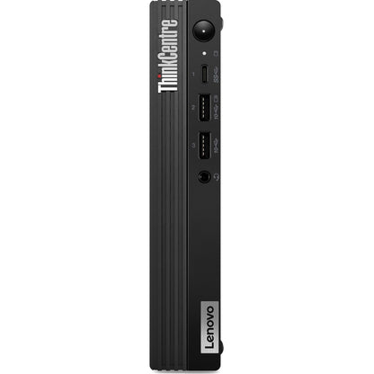 Lenovo ThinkCentre M70q Gen 3 11T3000LUS Desktop Computer - Intel Core i5 12th Gen i5-12400T Hexa-core (6 Core) 1.80 GHz - 8 GB RAM DDR4 SDRAM - 512 GB NVMe M.2 PCI Express PCI Express NVMe 4.0 x4 SSD - Tiny - Black