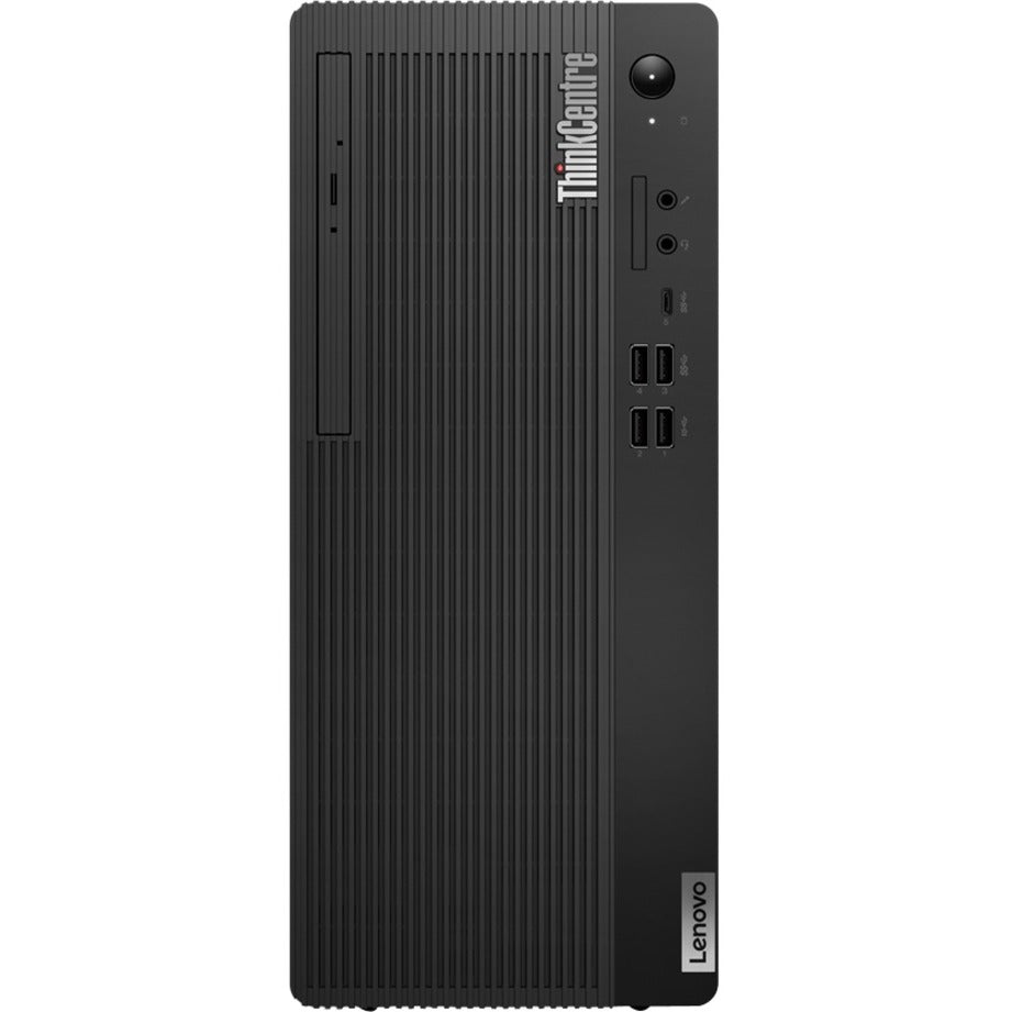 Lenovo ThinkCentre M70t Gen 3 11T6001VUS Desktop Computer - Intel Core i7 12th Gen i7-12700 Dodeca-core (12 Core) - 16 GB RAM DDR4 SDRAM - 1 TB NVMe M.2 PCI Express PCI Express NVMe 4.0 x4 SSD - Tower - Black