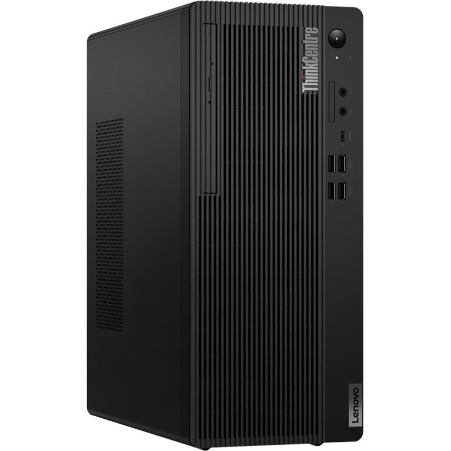 Lenovo ThinkCentre M70t Gen 3 11T6001TUS Desktop Computer - Intel Core i5 12th Gen i5-12400 Hexa-core (6 Core) 2.50 GHz - 8 GB RAM DDR4 SDRAM - 256 GB M.2 PCI Express NVMe SSD - Tower - Black