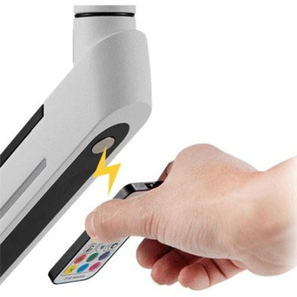 SIIG Premium Dual Monitor Arms Desk Mount with Gaming RGB Lighting