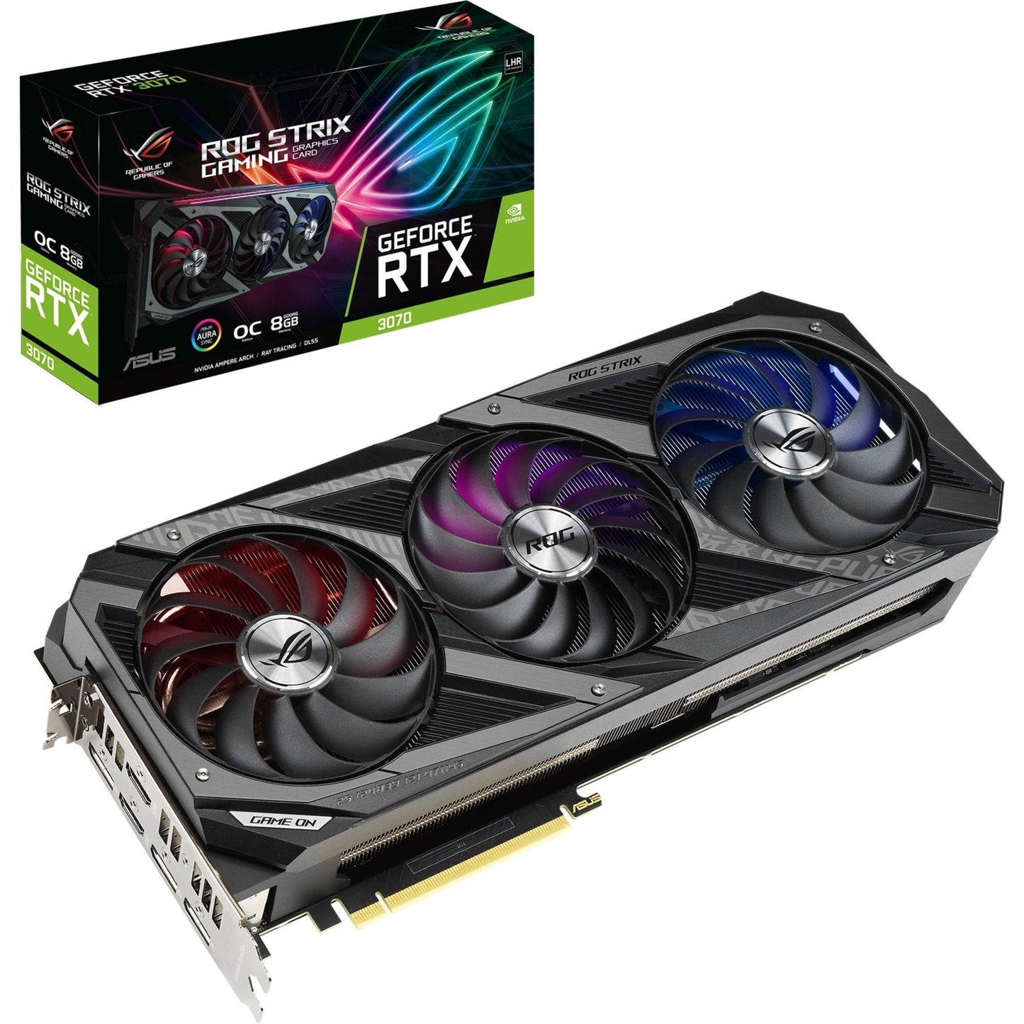 Asus ROG NVIDIA GeForce RTX 3070 Graphic Card - 8 GB GDDR6