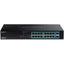TRENDnet 18-Port Gigabit PoE+ Switch 16 x 30W PoE+ Ports 2 Gigabit SFP Slots 240W PoE Budget 36Gbps Switching Capacity 1U 19