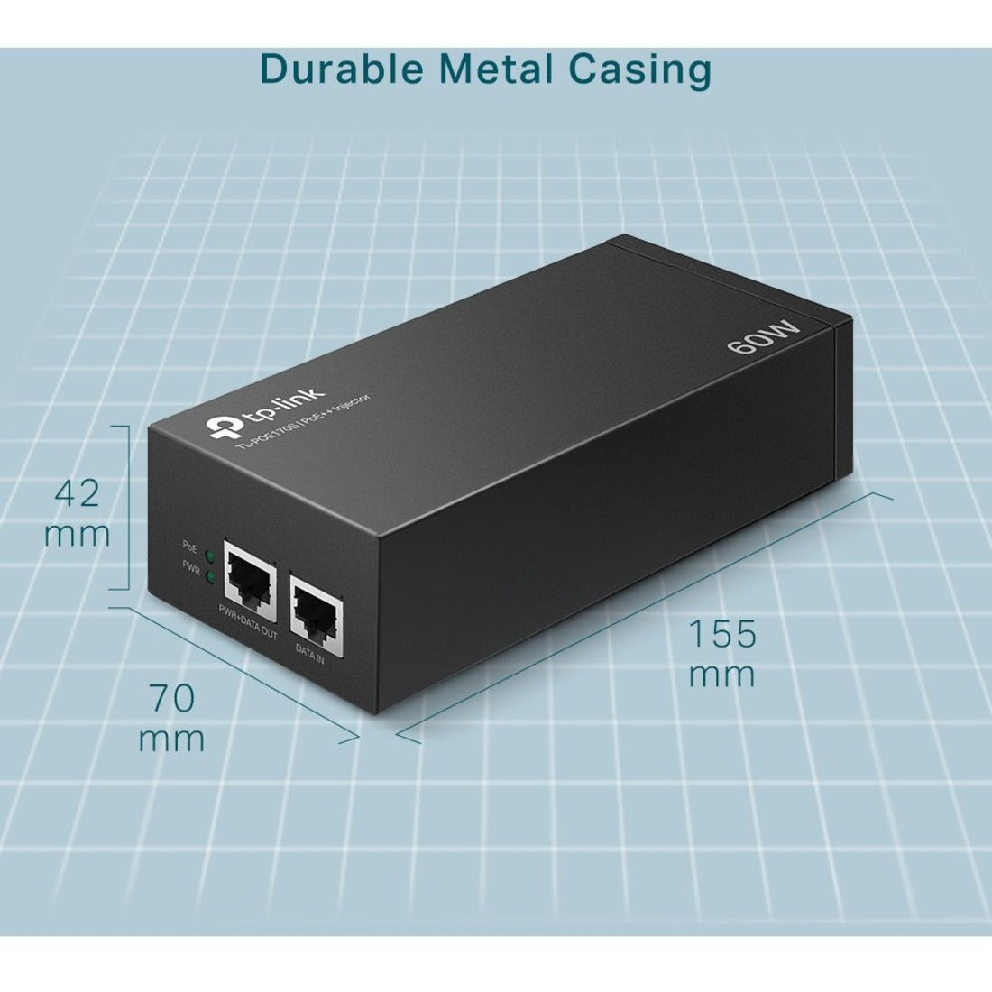 TP-Link TL-PoE170S - 802.3at/af/bt Gigabit PoE Injector