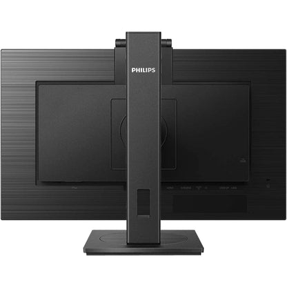 Philips 242B1H 23.8" Webcam Full HD LCD Monitor - 16:9 - Textured Black