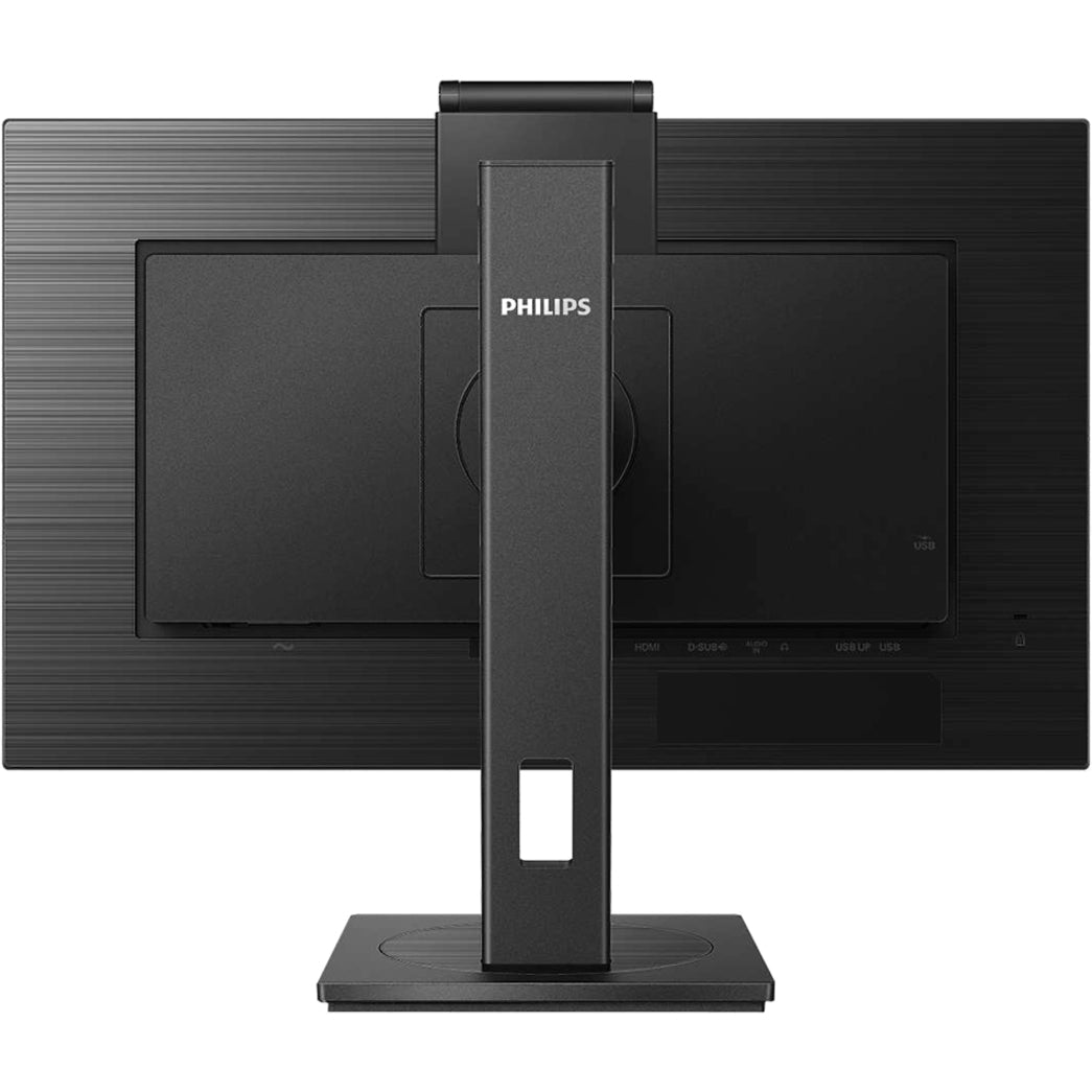 Philips 242B1H 23.8" Webcam Full HD LCD Monitor - 16:9 - Textured Black