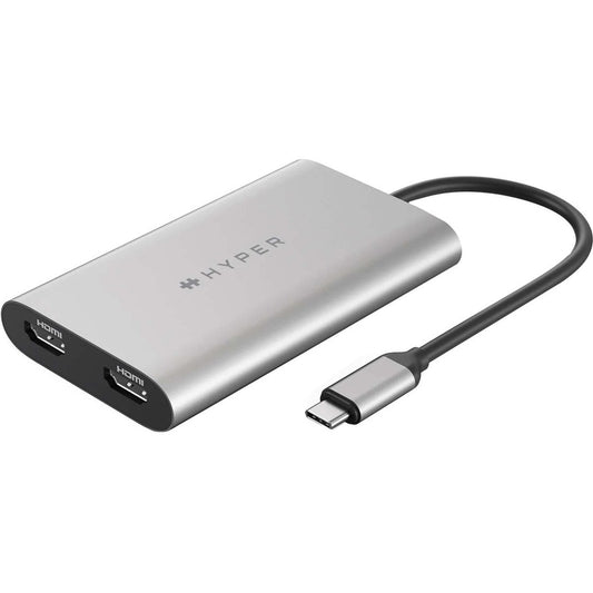 Hyper Dual 4K HDMI Adapter for M1/M2 MacBook