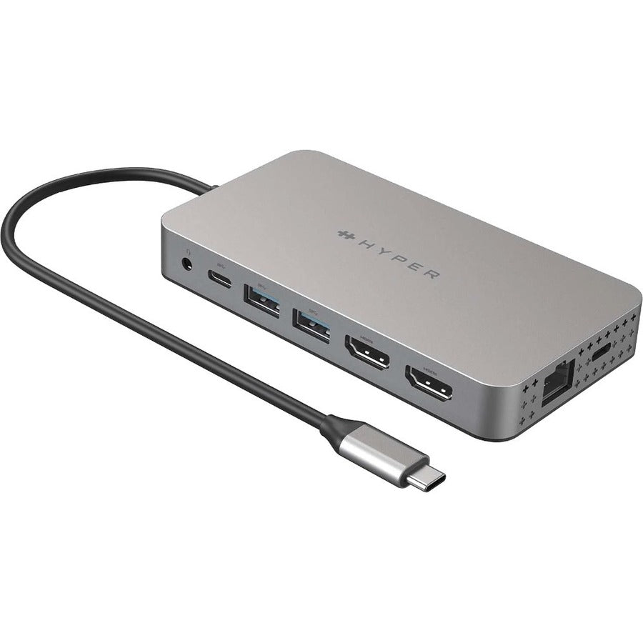 Hyper HyperDrive Dual 4K HDMI 10-in-1 USB-C Hub For M1/M2 MacBooks