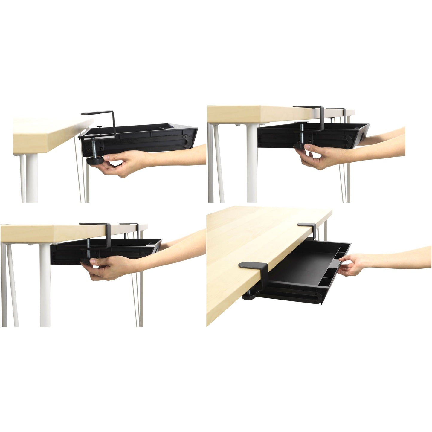 Kensington Clamp-On Storage Drawer