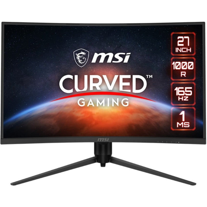 MSI Optix G271CQP 27" WQHD Curved Screen Gaming LCD Monitor - 16:9