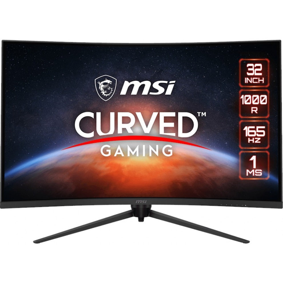 MSI Optix G321CQP 31.5" WQHD Curved Screen Gaming LCD Monitor - 16:9