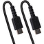 StarTech.com 20in (50cm) USB C Charging Cable Coiled Heavy Duty Fast Charge & Sync USB-C Cable High Quality USB 2.0 Type-C Cable Black