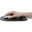 StarTech.com Mouse Pad with Hand rest 6.7x7.1x 0.8in (17x18x2cm) Ergonomic Mouse Pad w/ Wrist Support Non-Slip PU Base Gel Mouse Pad