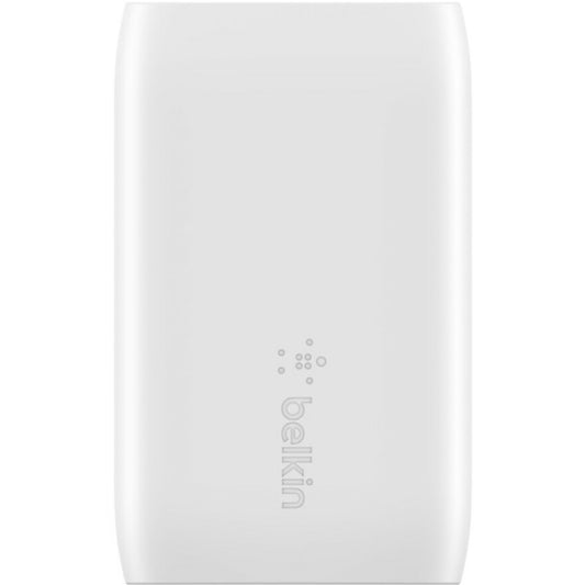 Belkin BoostCharge Dual Wall Charger with PPS (USB-C Cable with Lightning Connector included) - Power Adapter