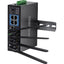TRENDnet Industrial AC1200 Wireless Dual Band Gigabit Router Black TI-W100