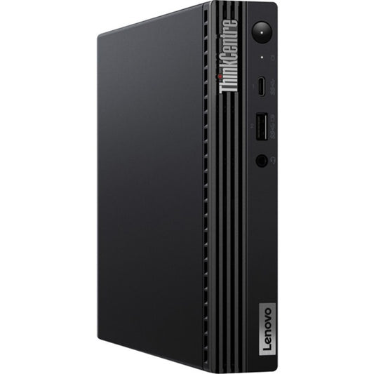 Lenovo ThinkCentre M75q Gen 2 11JN002HUS Desktop Computer - AMD Ryzen 7 PRO 5750GE Octa-core (8 Core) 3.20 GHz - 8 GB RAM DDR4 SDRAM - 256 GB NVMe M.2 PCI Express PCI Express NVMe SSD - Tiny - Black