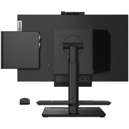 Lenovo ThinkCentre M75q Gen 2 11JN002HUS Desktop Computer - AMD Ryzen 7 PRO 5750GE Octa-core (8 Core) 3.20 GHz - 8 GB RAM DDR4 SDRAM - 256 GB NVMe M.2 PCI Express PCI Express NVMe SSD - Tiny - Black