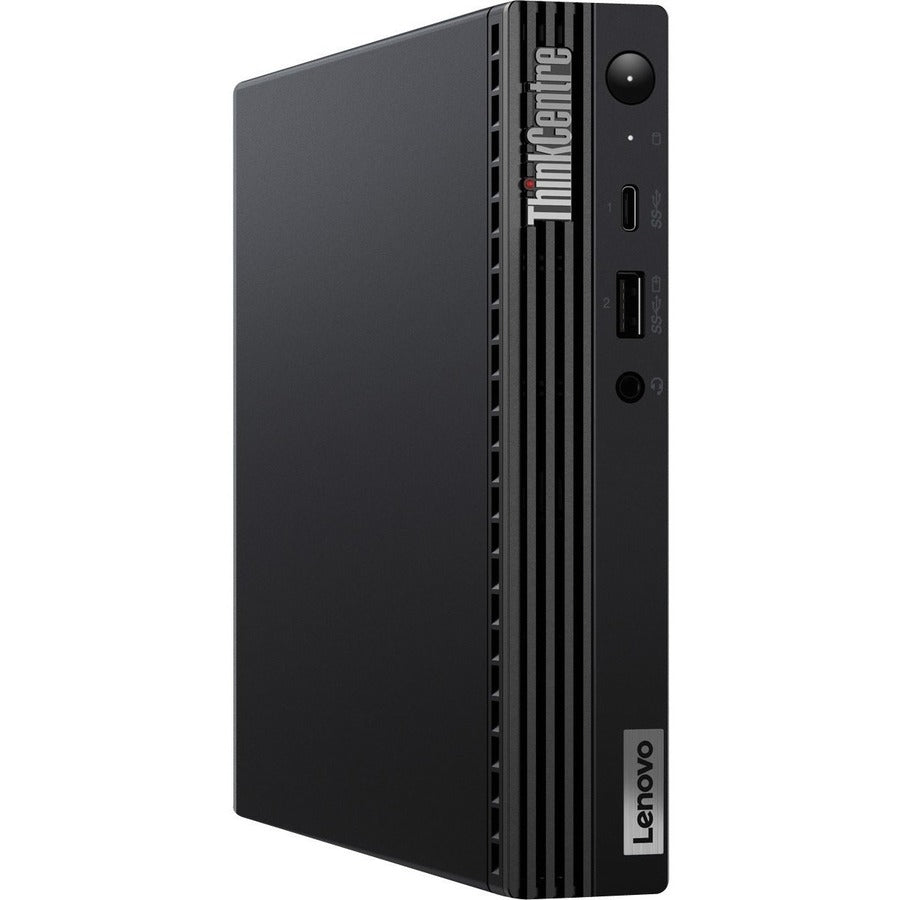 Lenovo ThinkCentre M75q Gen 2 11JN002CUS Desktop Computer - AMD Ryzen 5 PRO 5650GE Hexa-core (6 Core) 3.40 GHz - 8 GB RAM DDR4 SDRAM - 512 GB NVMe M.2 PCI Express PCI Express NVMe SSD - Tiny - Black