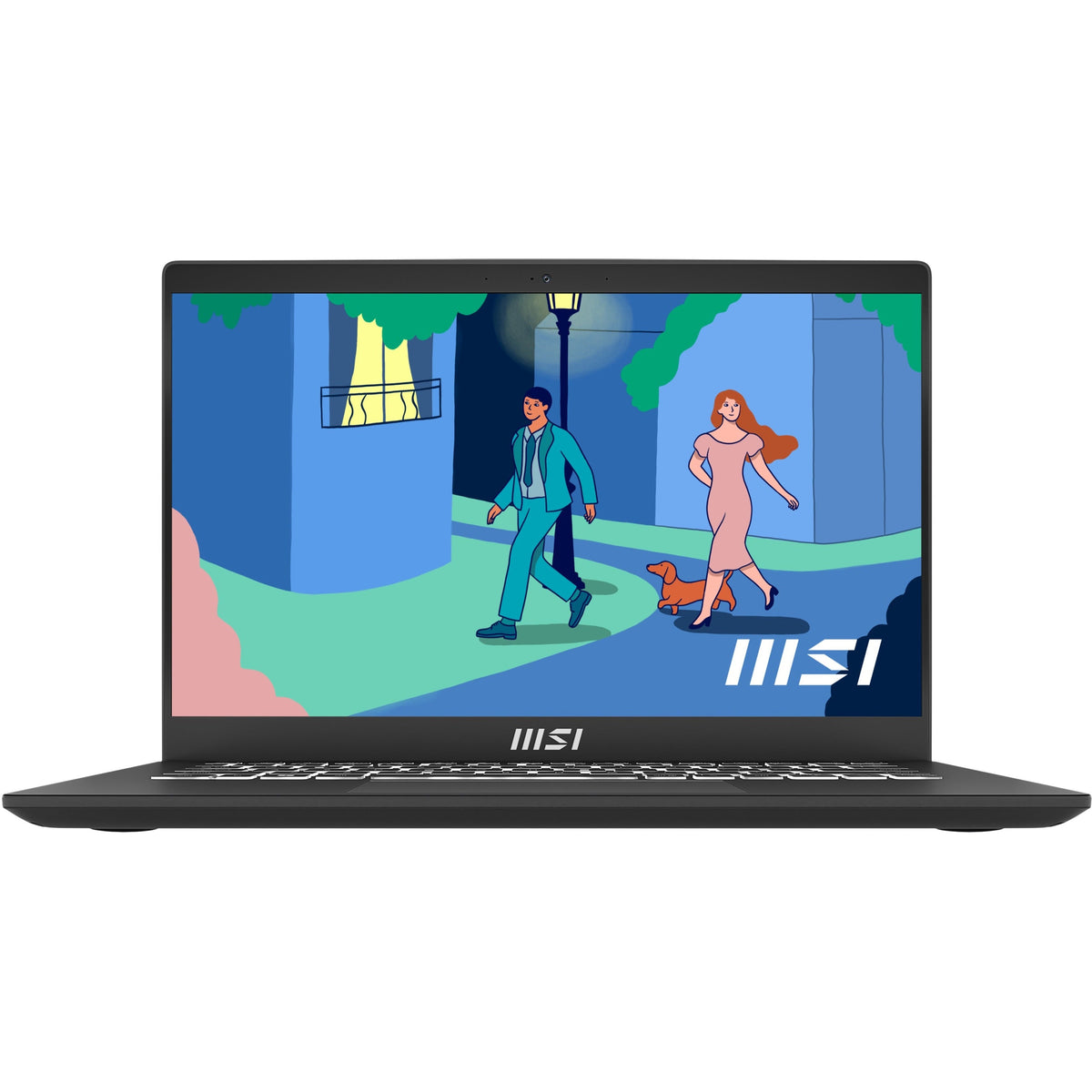 MSI Modern 14 Modern 14 C12M-032 14" Notebook - Full HD - 1920 x 1080 - Intel Core i5 12th Gen i5-1235U 1.30 GHz - 8 GB Total RAM - 512 GB SSD - Classic Black