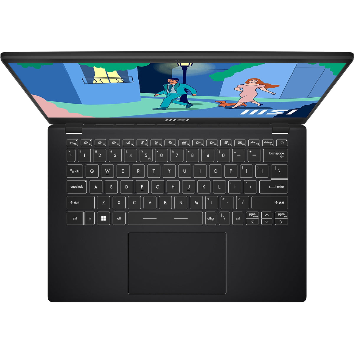 MSI Modern 14 Modern 14 C12M-032 14" Notebook - Full HD - 1920 x 1080 - Intel Core i5 12th Gen i5-1235U 1.30 GHz - 8 GB Total RAM - 512 GB SSD - Classic Black