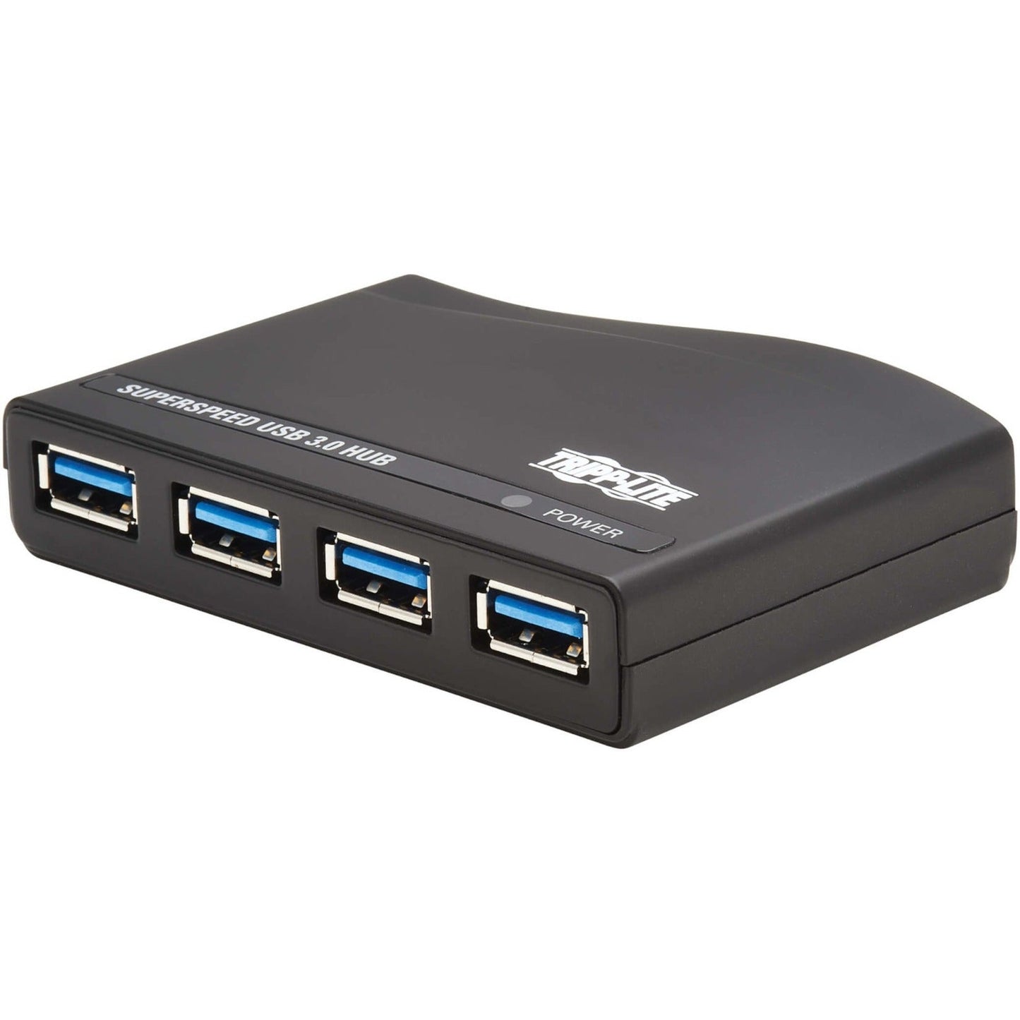 Tripp Lite 4-Port USB-A Mini Hub - USB 3.2 Gen 1 International Plug Adapters