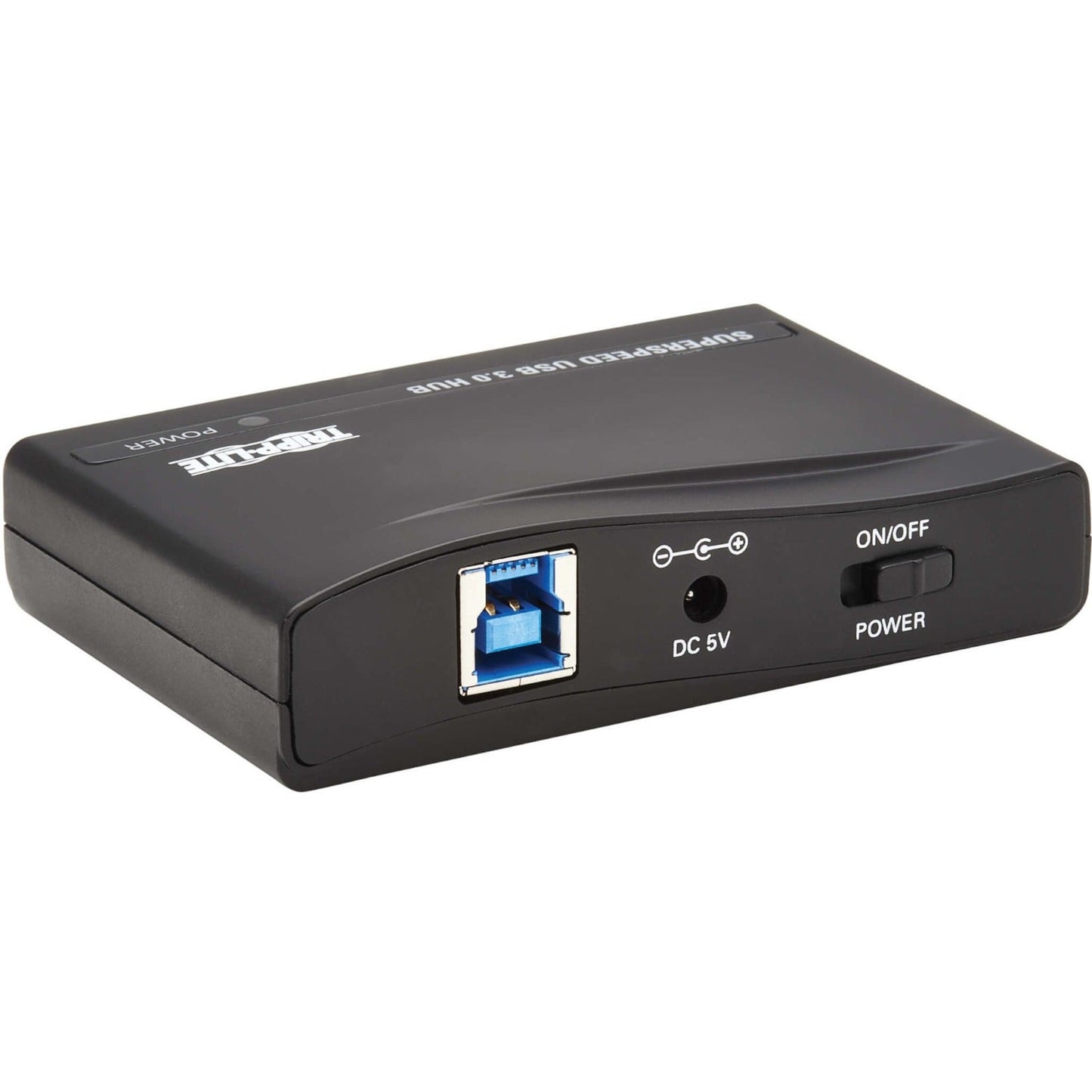 Tripp Lite 4-Port USB-A Mini Hub - USB 3.2 Gen 1 International Plug Adapters