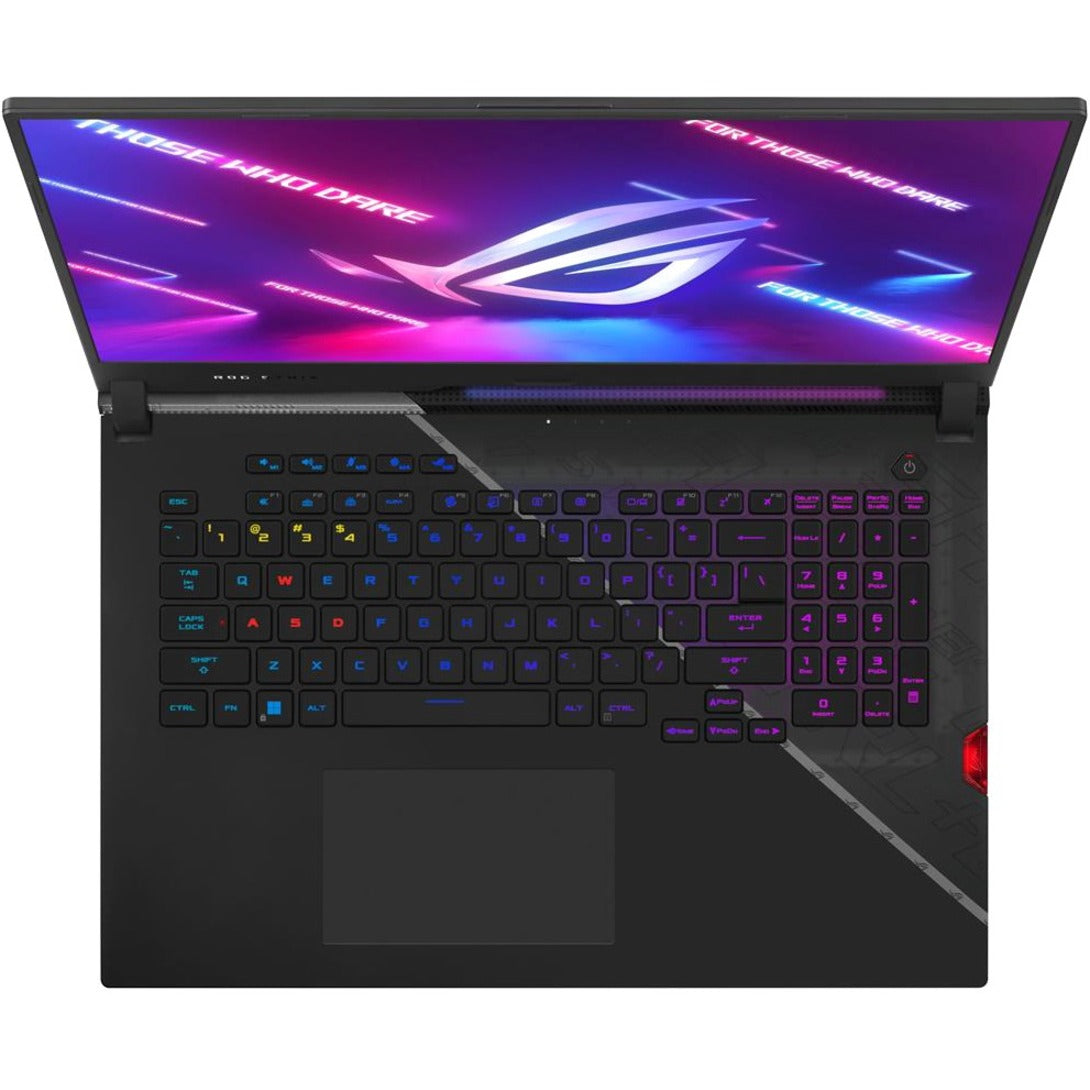 Asus ROG Strix SCAR 17 G733 G733ZW-DS94 17.3" Gaming Notebook - Full HD - 1920 x 1080 - Intel Core i9 12th Gen i9-12900H Tetradeca-core (14 Core) 2.50 GHz - 16 GB Total RAM - 1 TB SSD - Off Black