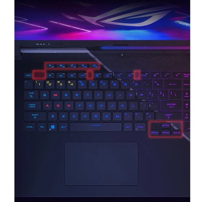 Asus ROG Strix SCAR 17 G733 G733ZW-DS94 17.3" Gaming Notebook - Full HD - 1920 x 1080 - Intel Core i9 12th Gen i9-12900H Tetradeca-core (14 Core) 2.50 GHz - 16 GB Total RAM - 1 TB SSD - Off Black