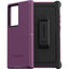 OtterBox Defender Rugged Carrying Case (Holster) Samsung Galaxy S22 Ultra Smartphone - Happy Purple