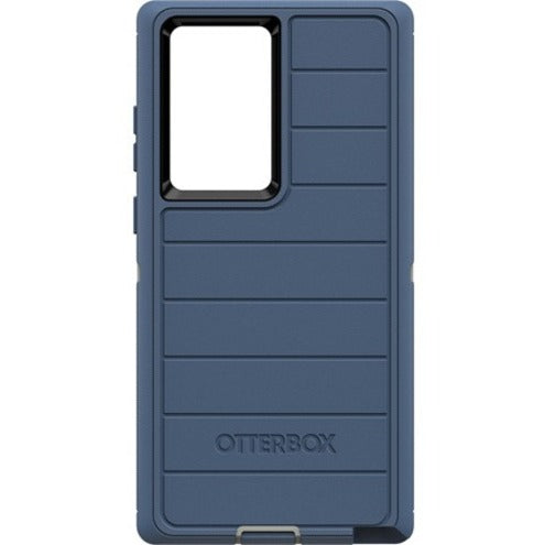 OtterBox Defender Series Pro Rugged Carrying Case (Holster) Samsung Galaxy S22 Ultra Smartphone - Fort Blue