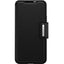 OtterBox Strada Carrying Case (Wallet) Samsung Galaxy S22+ Cash Card Smartphone - Shadow Black