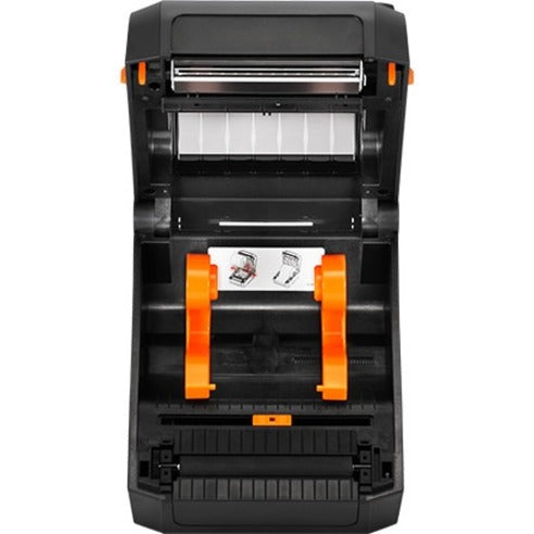 Bixolon XD3-40d Desktop Direct Thermal Printer - Monochrome - Label Print - USB - USB Host - US - Black Orange