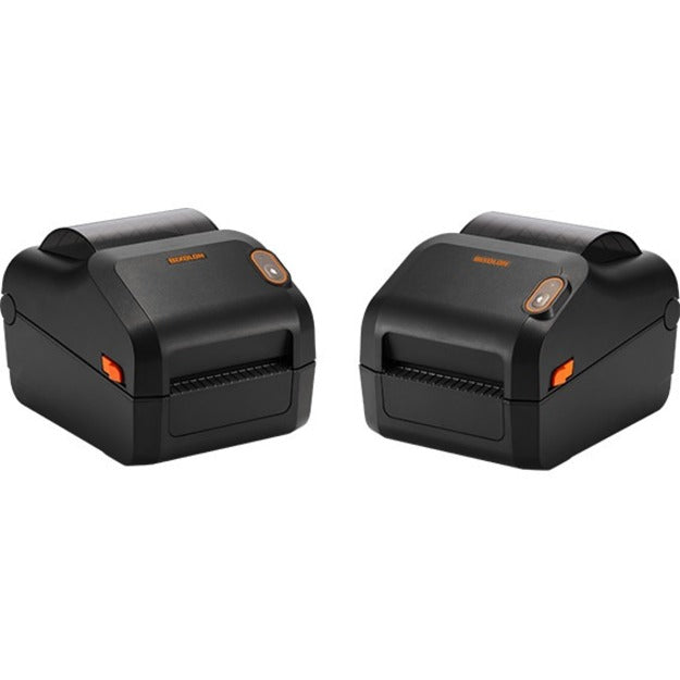 Bixolon XD3-40d Desktop Direct Thermal Printer - Monochrome - Label Print - USB - USB Host - US - Black Orange