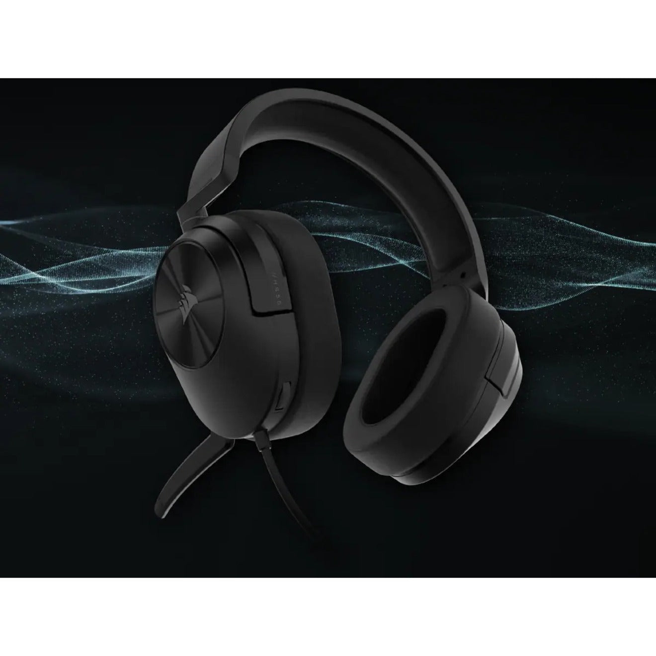 Corsair HS55 STEREO Wired Gaming Headset - Carbon