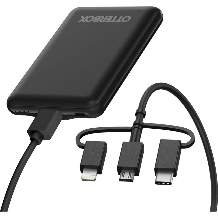 OtterBox Mobile Charging Kit Standard 5000 mAH 3-in-1 Cable