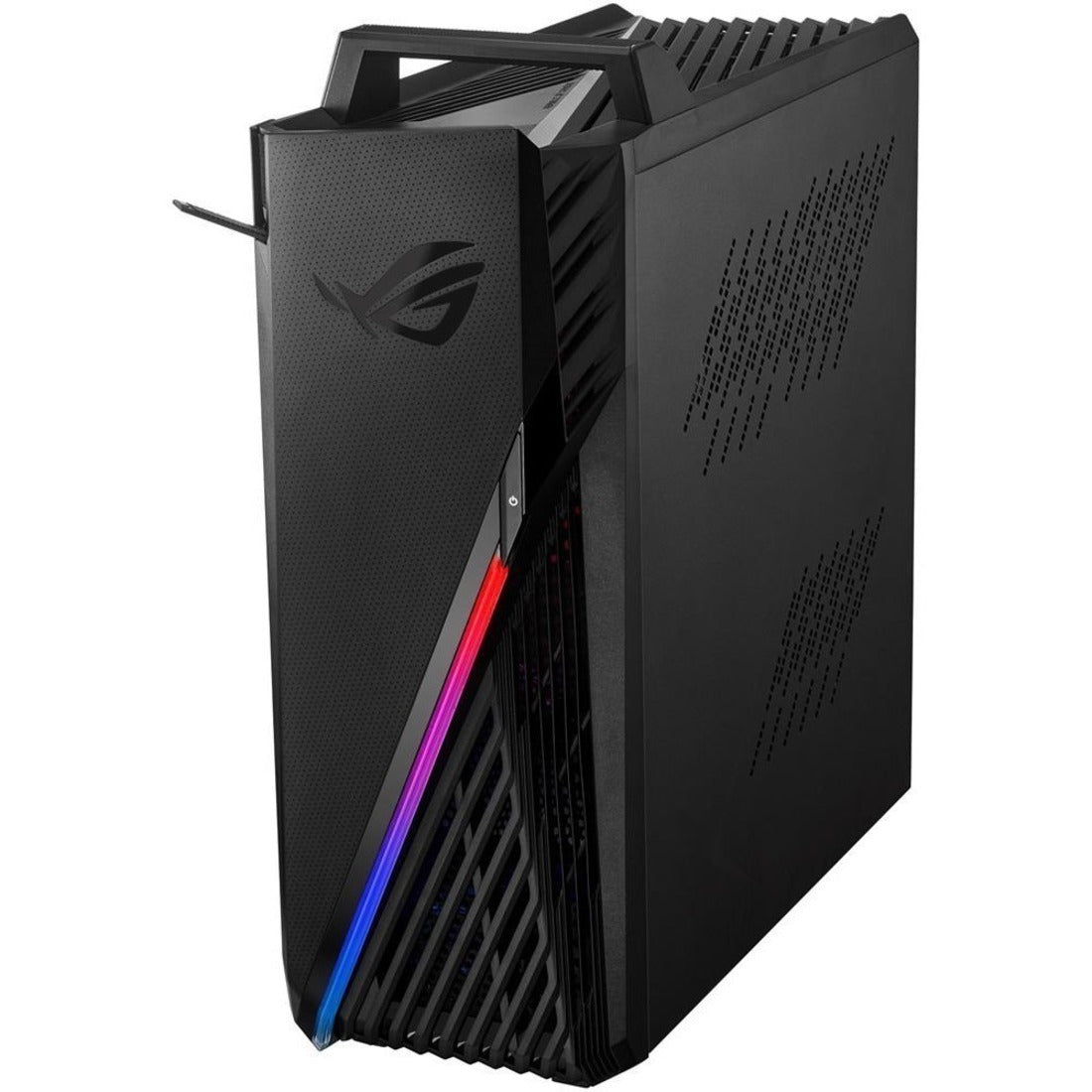 Asus ROG Strix GA15DK-DH776 Gaming Desktop Computer - AMD Ryzen 7 5800X Octa-core (8 Core) 3.80 GHz - 16 GB RAM DDR4 SDRAM - 1 TB PCI Express SSD - Tower - Black