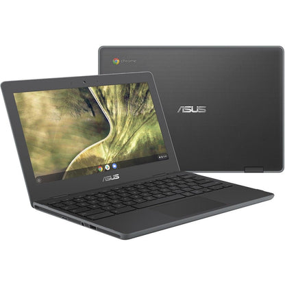 Asus Chromebook C204 C204MA-GE02-GR 11.6" Rugged Chromebook - HD - 1366 x 768 - Intel Celeron N4020 Dual-core (2 Core) 1.10 GHz - 4 GB Total RAM - 32 GB Flash Memory - Dark Gray