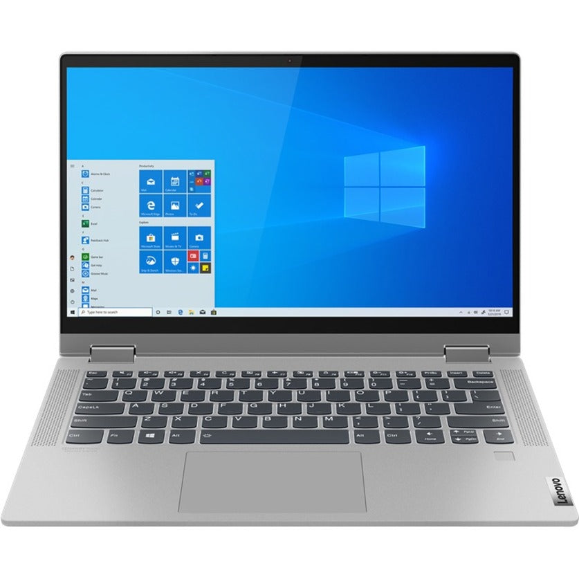Lenovo IdeaPad Flex 5 14ALC05 82HU0084US 14" Touchscreen Convertible 2 in 1 Notebook - Full HD - 1920 x 1080 - AMD Ryzen 3 5300U Quad-core (4 Core) 2.60 GHz - 4 GB Total RAM - 128 GB SSD - Platinum Gray