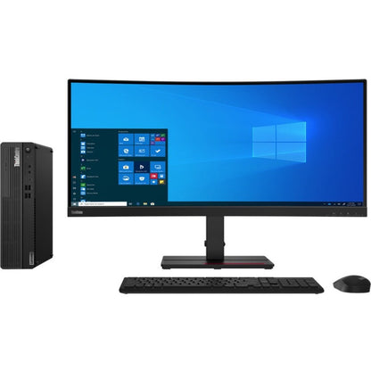 Lenovo ThinkCentre M80s Gen 3 11TG0008US Desktop Computer - Intel Core i5 12th Gen i5-12500 Hexa-core (6 Core) 3 GHz - 8 GB RAM DDR5 SDRAM - 256 GB M.2 PCI Express NVMe 4.0 SSD - Small Form Factor - Raven Black