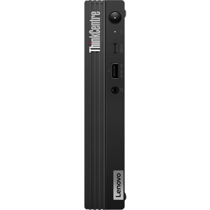 Lenovo ThinkCentre M80q Gen 3 11U10017US Desktop Computer - Intel Core i5 12th Gen i5-12500T Hexa-core (6 Core) 2 GHz - 8 GB RAM DDR5 SDRAM - 128 GB M.2 PCI Express SSD - Tiny - Raven Black