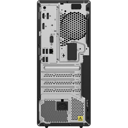 Lenovo ThinkCentre M80t Gen 3 11TE000EUS Desktop Computer - Intel Core i5 12th Gen i5-12500 Hexa-core (6 Core) 3 GHz - 16 GB RAM DDR5 SDRAM - Tower - Raven Black