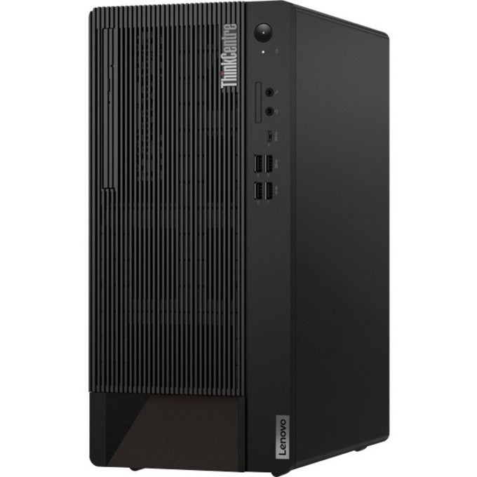 Lenovo ThinkCentre M90t Gen 3 11TN0001US Desktop Computer - Intel Core i5 12th Gen i5-12500 Hexa-core (6 Core) 3 GHz - 8 GB RAM DDR5 SDRAM - 256 GB M.2 PCI Express NVMe 4.0 SSD - Tower - Raven Black