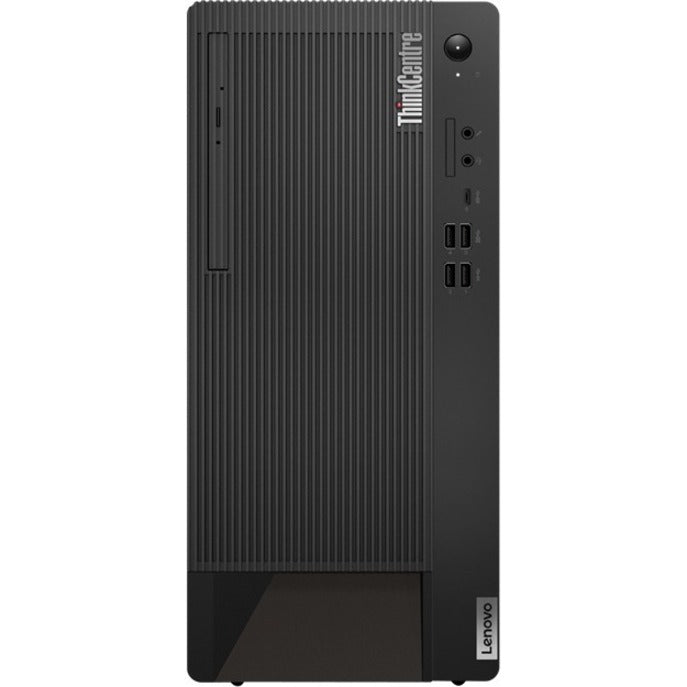 Lenovo ThinkCentre M90t Gen 3 11TN0001US Desktop Computer - Intel Core i5 12th Gen i5-12500 Hexa-core (6 Core) 3 GHz - 8 GB RAM DDR5 SDRAM - 256 GB M.2 PCI Express NVMe 4.0 SSD - Tower - Raven Black