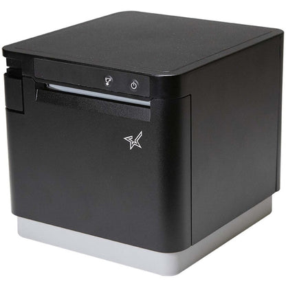 Star Micronics mC-Print3 Thermal WLAN Ethernet (LAN) USB Lightning CloudPRNT - 3" Receipt Printer - 250mm/sec - Monochrome - Auto Cutter - Black Color - External Power Supply Included