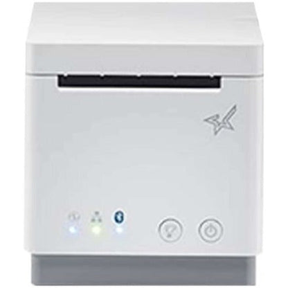 Star Micronics Star Micronices mC-Print3 Thermal WLAN Ethernet (LAN) USB Lightning CloudPRNT - 3" Receipt Printer - 250mm/sec - Monochrome - Auto Cutter - White Color - External Power Supply Included