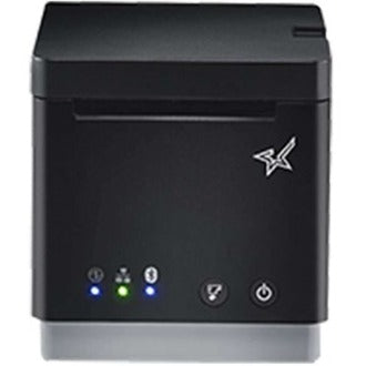 Star Micronics mC-Print21WBi WLAN Ethernet (LAN) USB CloudPRNT SteadyLAN Lightning Bluetooth (MFi) Peripheral Hub - 2" Thermal Receipt Printer - 100 mm/sec - Monochrome - Auto Cutter - Black Color - External Power Supply Included