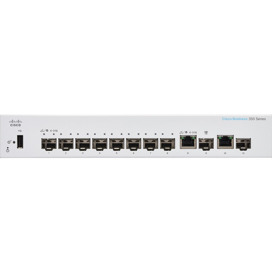 Cisco Business CBS350-8S-E-2G Ethernet Switch