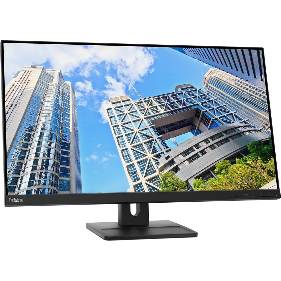 Lenovo ThinkVision E28u-20 28" 4K UHD LCD Monitor - 16:9 - Raven Black